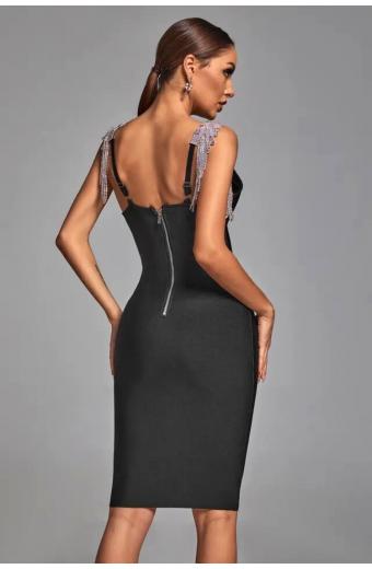 Bella Barnett Midi Φόρεμα Diamante