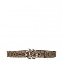 Gucci Ζώνη Marmont Μπέζ