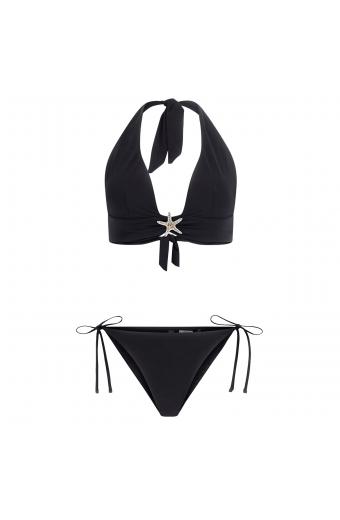 Guess Bikini Halter Set Μαύρο 