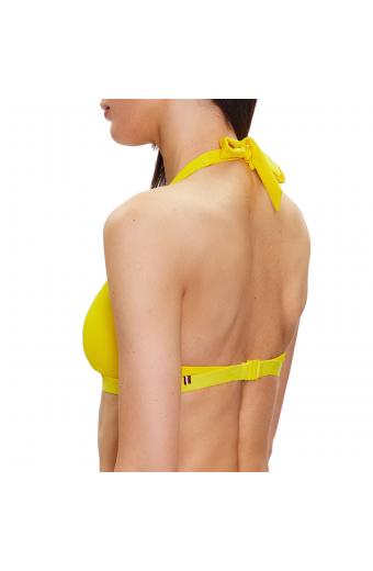  Tommy Hilfiger Μπικίνι Τρίγωνο Halter Κίτρινο 