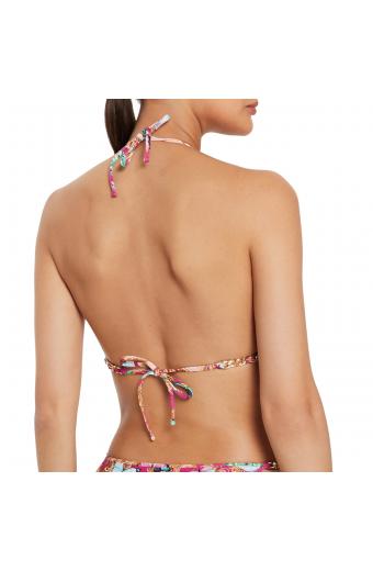 Guess Top Patterned Logo Ρόζ