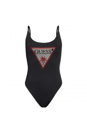 Guess Ολόσωμο Μαύρο με Στράς 
