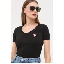 Guess T-shirt Μαύρο