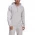 Adidas Squadra 21 Ανδρικό Φούτερ με Κουκούλα και Τσέπες Fleece Γκρι