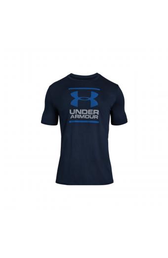 Under Armour GL Foundation Ανδρικό Αθλητικό T-shirt Κοντομάνικο Navy Μπλε