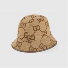 GUCCI Jumbo GG canvas bucket hat