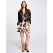 Morgan De Toi Γυναικείο Blazer καφέ σκούρο