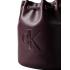 Calvin Klein Τσάντα Bold Ck Large Bucket Bag LV04F3232G Μπορντό