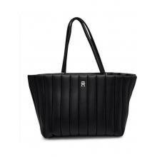 Tommy Hilfiger Γυναικεία Τσάντα Tote Μαύρη