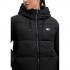 Tommy Hilfiger Κοντό Γυναικείο Puffer Μπουφάν Μαύρο