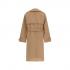 Guess παλτό Eve Melton Trench Μπέζ