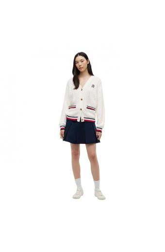 Tommy Jeans Πλεκτή ζακέτα Global Stripe Oversized Cable