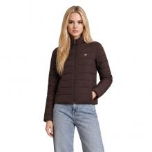 Guess Solid Heavy Diann PU Jacket Coffee / Brown