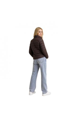 Guess Solid Heavy Diann PU Jacket Coffee / Brown