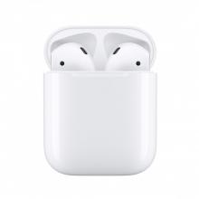 Apple AirPods (2nd generation) Earbud Bluetooth Handsfree Ακουστικά με Θήκη Φόρτισης Λευκά