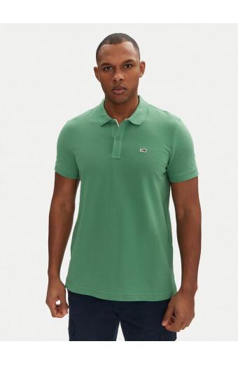 Tommy Hilfiger Polo Μπλούζα Πράσινη