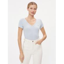 Tommy Hilfiger Γυναικεία Μπλούζα Κοντομάνικη Slim Fit