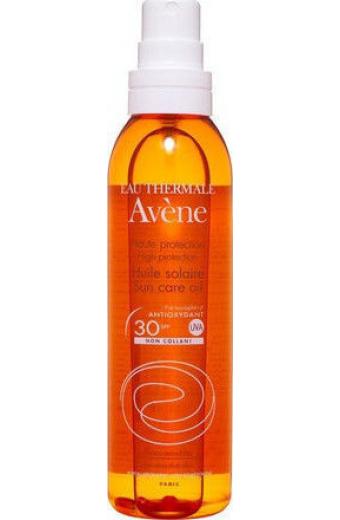 Avene Huile Solaire Αδιάβροχο Αντηλιακό Λάδι για το Σώμα SPF30 σε Spray 200ml
