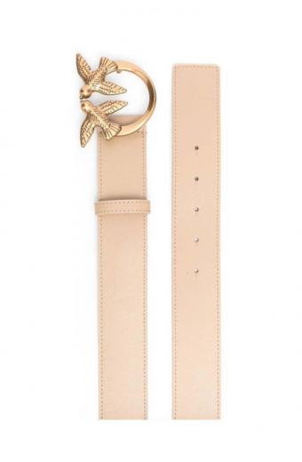Pinko Love Berry H4 Δερμάτινη Ζώνη 