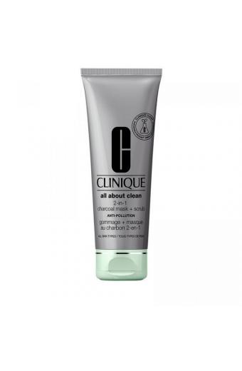 Clinique Charcoal Dual-Action Face Mask 100ml - Purifying & Rejuvenating Skin Treatment