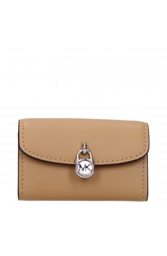 MICHAEL MICHAEL KORS Wallet LYRA Μπέζ 