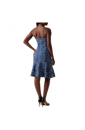 Guess Φόρεμα SL MAISY INDIGO