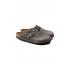 Birkenstock Boston Soft Footbed Oiled Leather Iron Grey