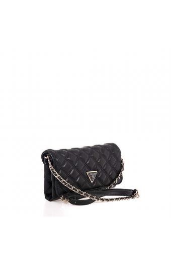 Guess Τσάντα Giully II Mini Μαύρη