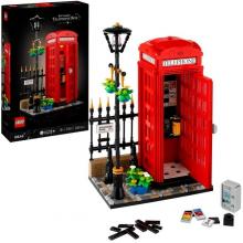 LEGO 21347 Ideas Red London Telephone Booth, Construction Toy