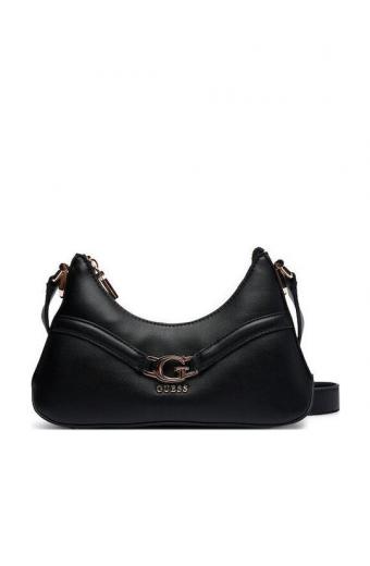 Guess Dea Mini Γυναικεία Τσάντα Ώμου Μαύρη