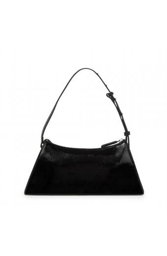  Karl Lagerfeld Jeans Τσάντα Μαύρη Λουστρίνη