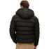 Superdry Ανδρικό Μπουφάν Puffer Μάυρο