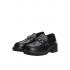 Tommy Hilfiger Δερμάτινα Γυναικεία Loafers Μαύρο