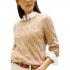Tommy Hilfiger Soft Wool Cable Sandy Brown