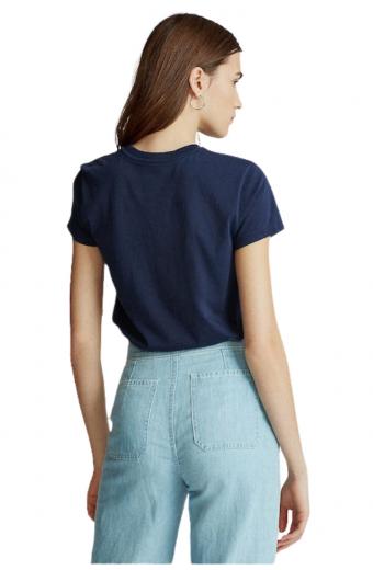 Ralph Lauren Γυναικείο T-shirt Navy Μπλε
