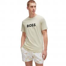 Hugo Boss T-shirt Ανοιχτό Μπεζ