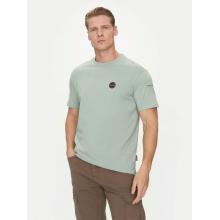 Napapijri T-Shirt S-Badge Πράσινο Regular Fit