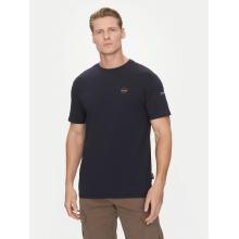 Napapijri T-Shirt S-Badge NP0A4I3N Σκούρο μπλε Regular Fit