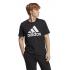 Adidas Ανδρικό T-shirt Μαύρο με Λογότυπο