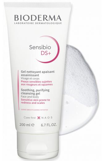 Bioderma Gel Καθαρισμού Sensibio DS+ 200ml