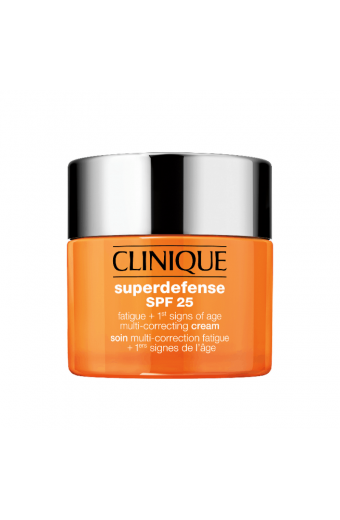 Clinique Superdefense SPF 25 Fatigue + 1st Signs Of Age Multi-Correcting Cream for Oilier Skin 50ml