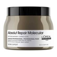 L`Oréal Professionnel Absolut Repair Molecular Μάσκα Μαλλιών για Επανόρθωση με Πεπτίδια 500ml