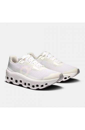 On Cloudmonster All White" Γυναικεία Αθλητικά Παπούτσια Running 