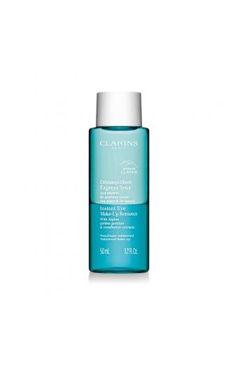 Clarins Instant Eye Make-Up Remover With Alpine Golden Gentian & Cornflower Extracts 125 ml