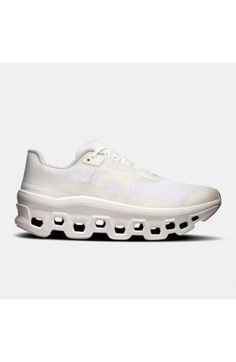 On Cloudmonster All White" Γυναικεία Αθλητικά Παπούτσια Running 