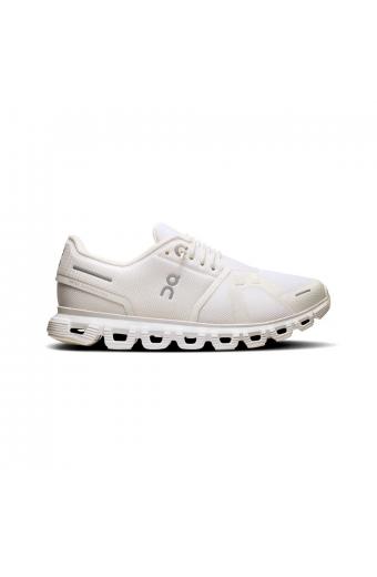 On Cloud 6 Γυναικεία Sneakers Λευκά