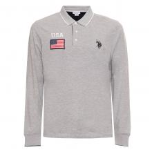 U.S. Polo Assn Μπλούζα Ανδρική light grey