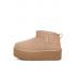UGG Women Classic Ultra Mini Platform - SAND