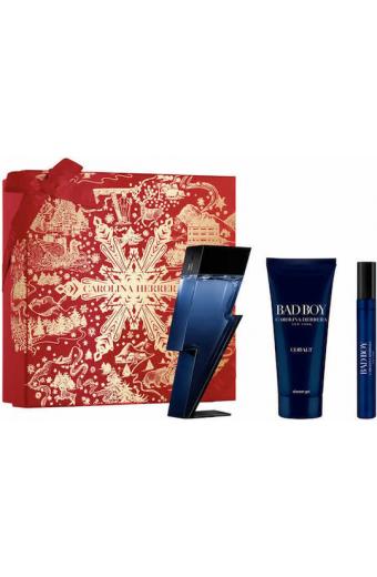 Carolina Herrera Bad Boy Cobalt EDP 100 ml + SG 100 ml + EDT 10 ml H
