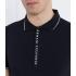Armani Exchange Polo Μπλούζα Κοντομάνικη Navy Μπλε